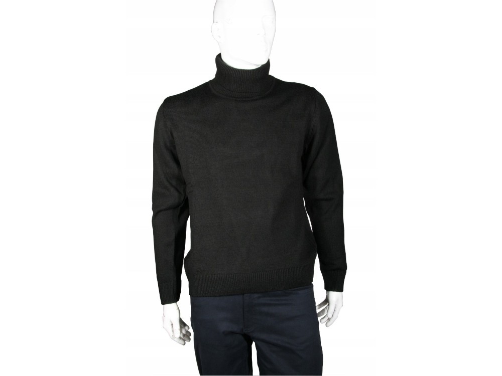 GOLF SWETER FELIX CZARNY ROZM.XXL